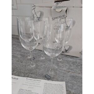 SPIEGELAU STEM Vino‎ Grande WINE GLASS Set Of 5 In Original Box